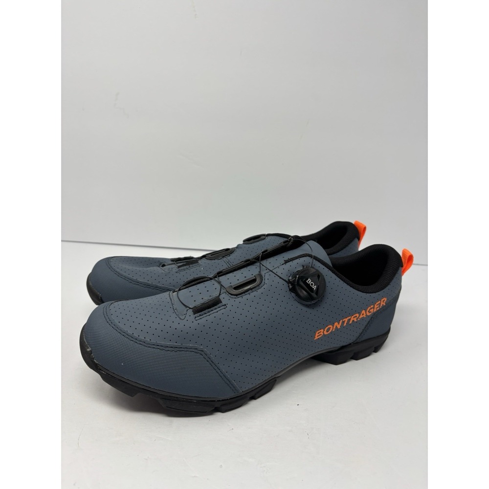Bontrager Evoke BOA MTB Mountain Bike Shoe US 12 EU 45 blue/orange